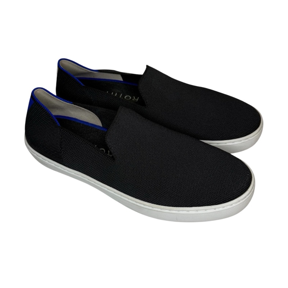 Women's Black Slip-On Shoes